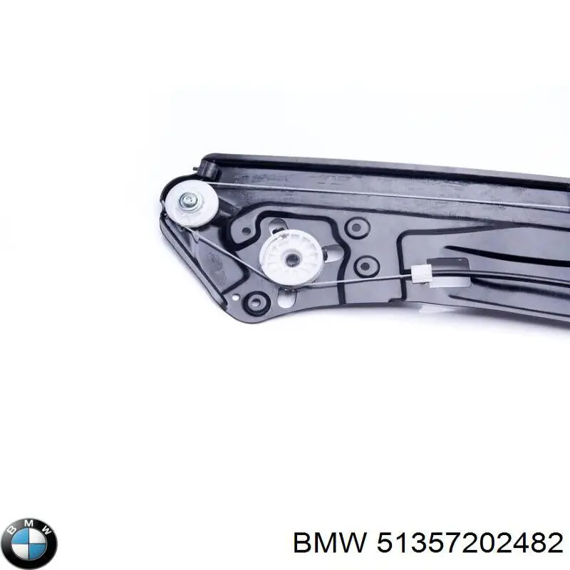 Механізм склопідйомника двері задньої, правої BMW 51357202482 ціна, від 25.79 USD