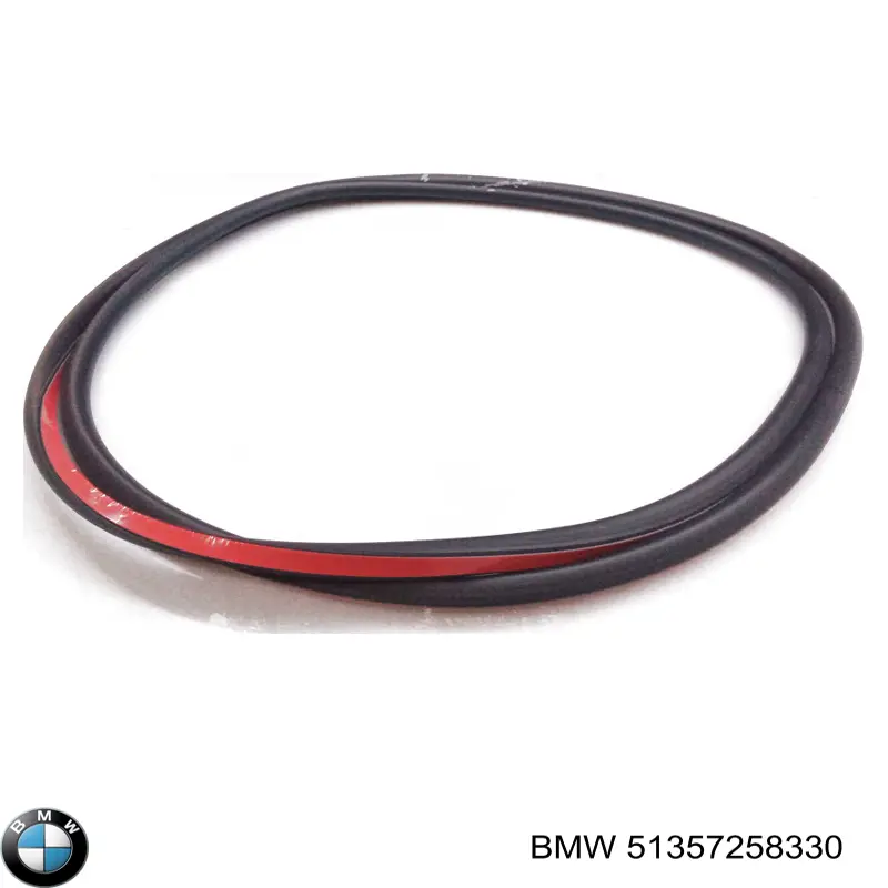 Ущільнювач двері задньої (на кузові) BMW 51357258330 ціна, від 15.12 USD