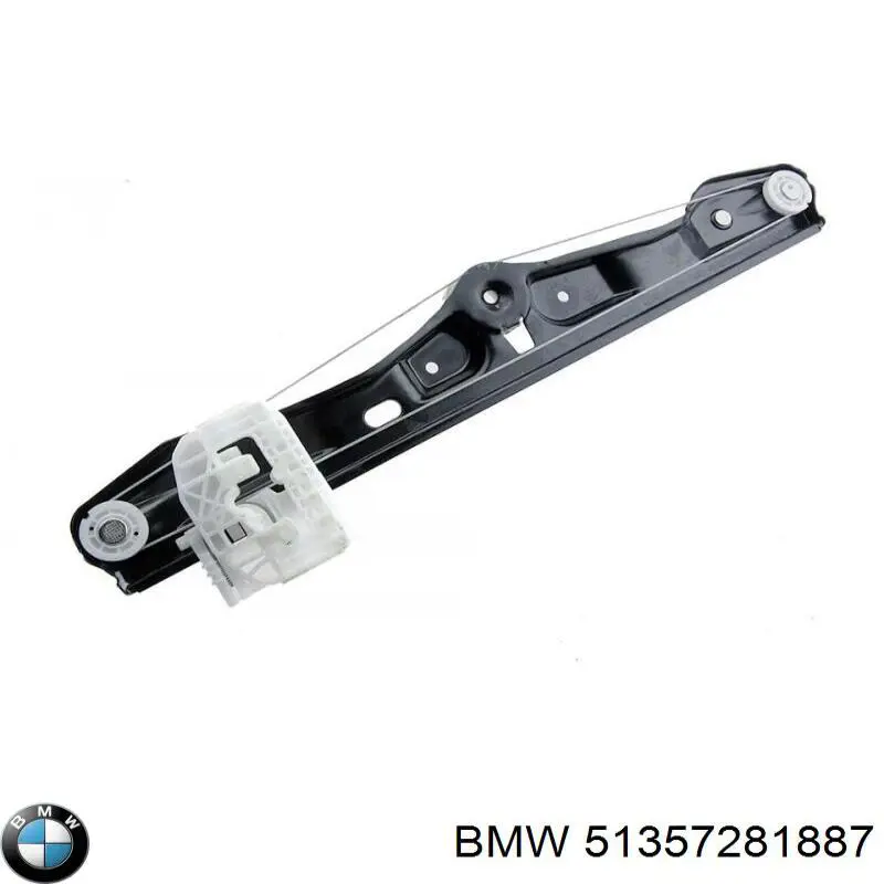51357281887 BMW Склопідйомник задніх лівих дверей