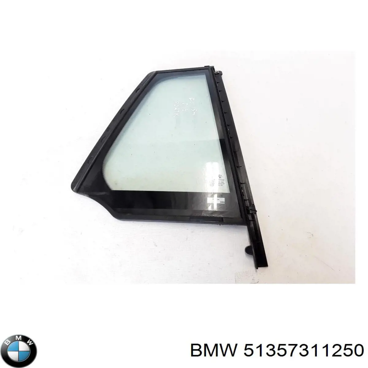 51357311250 BMW Скло-кватирка двері, задній, правій