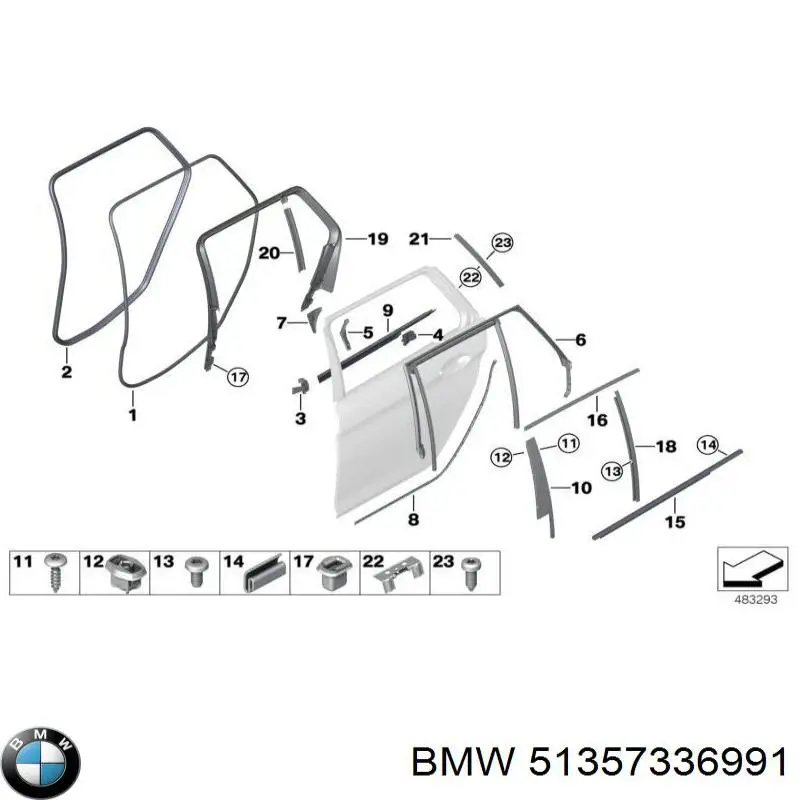  51357336991 BMW