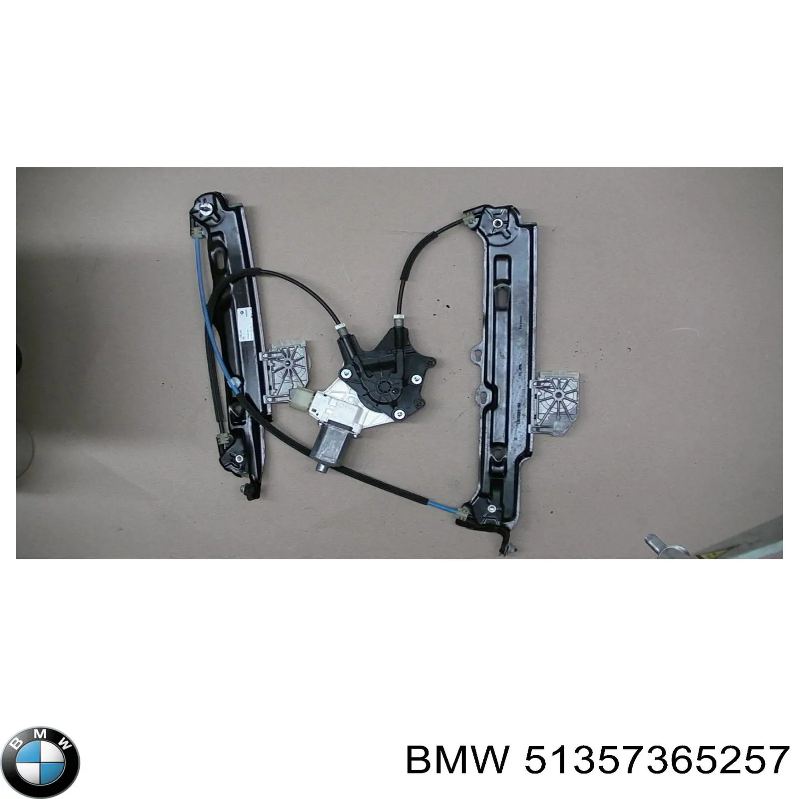 51357365257 BMW Механізм стеклопод'емника двері задньої, лівої