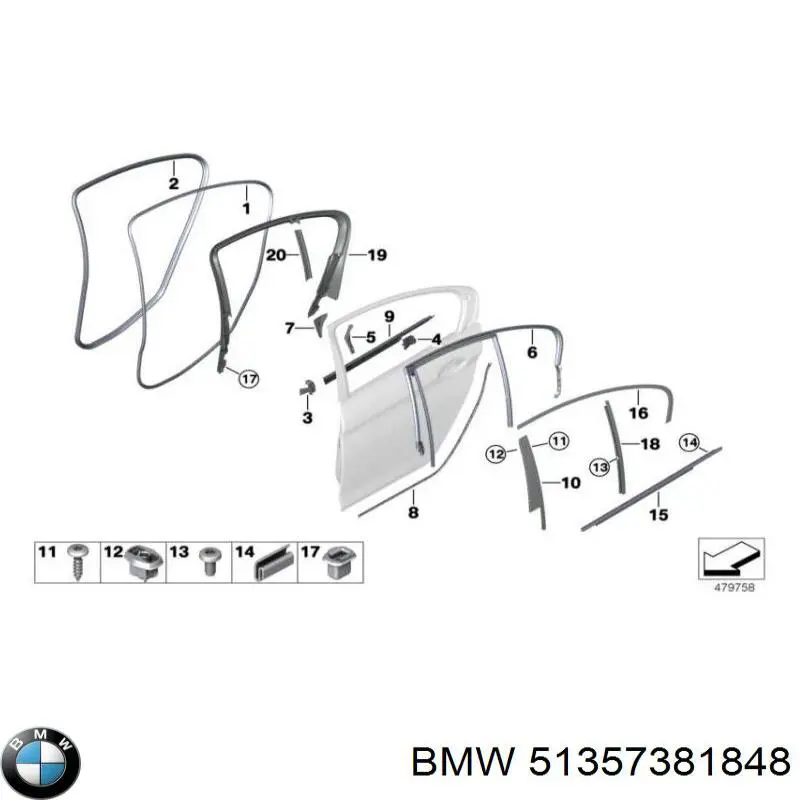 51357381848 BMW 