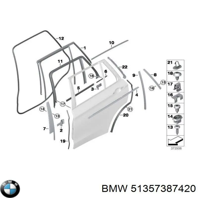  BMW 51357387420 ціна, від 3.80 USD