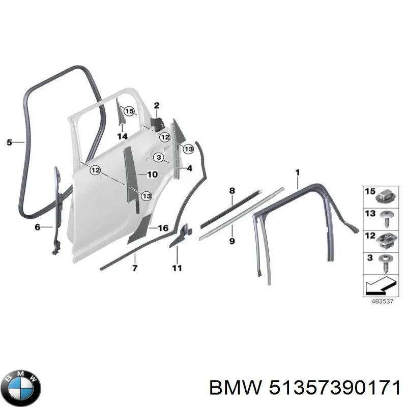 51357390171 BMW 