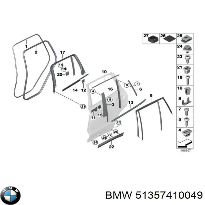 51357410049 BMW 