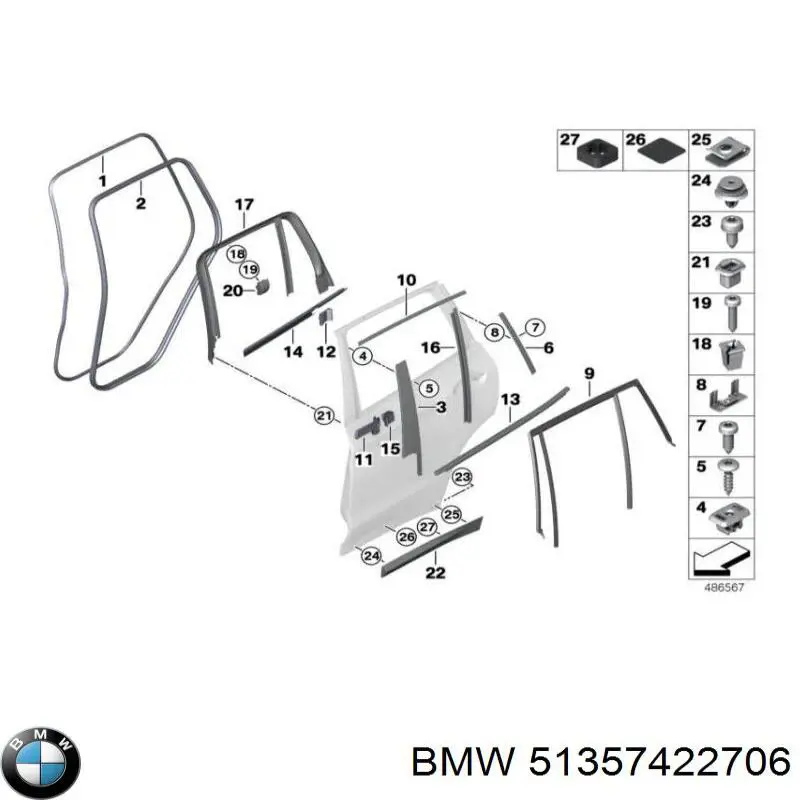 51357422706 BMW 