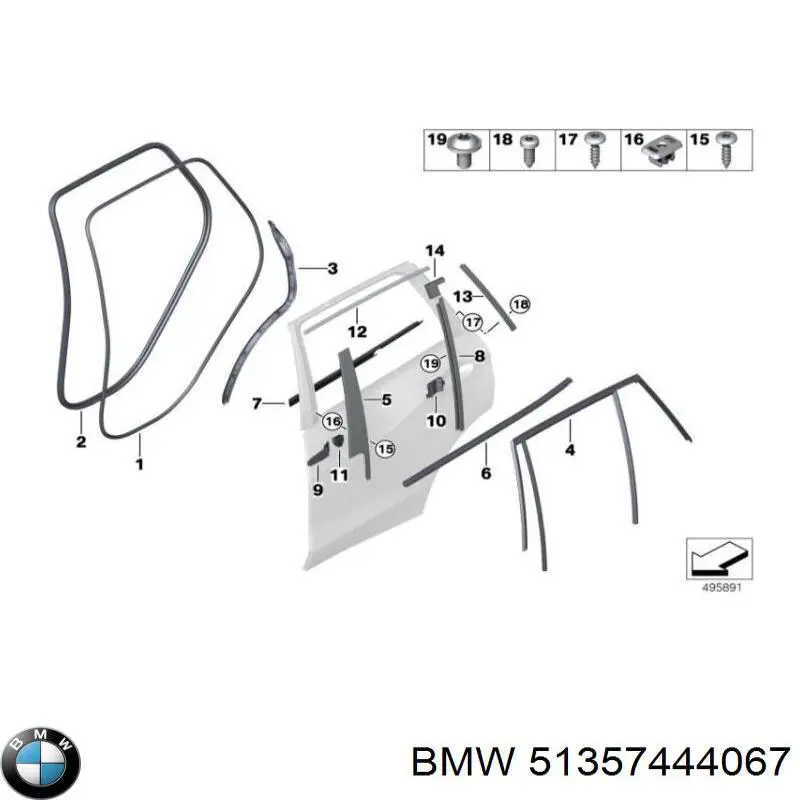 51357444067 BMW 