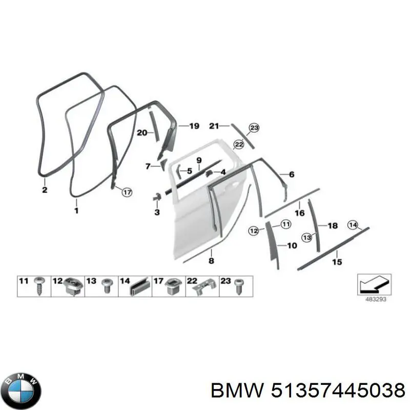 51357445038 BMW 