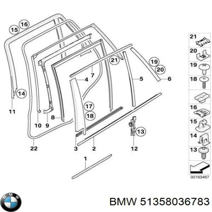51358036783 BMW 