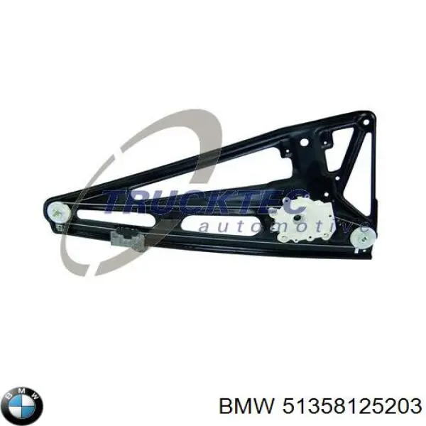 Купити 51358125203 BMW Механізм склопідіймача двері задньої, лівої