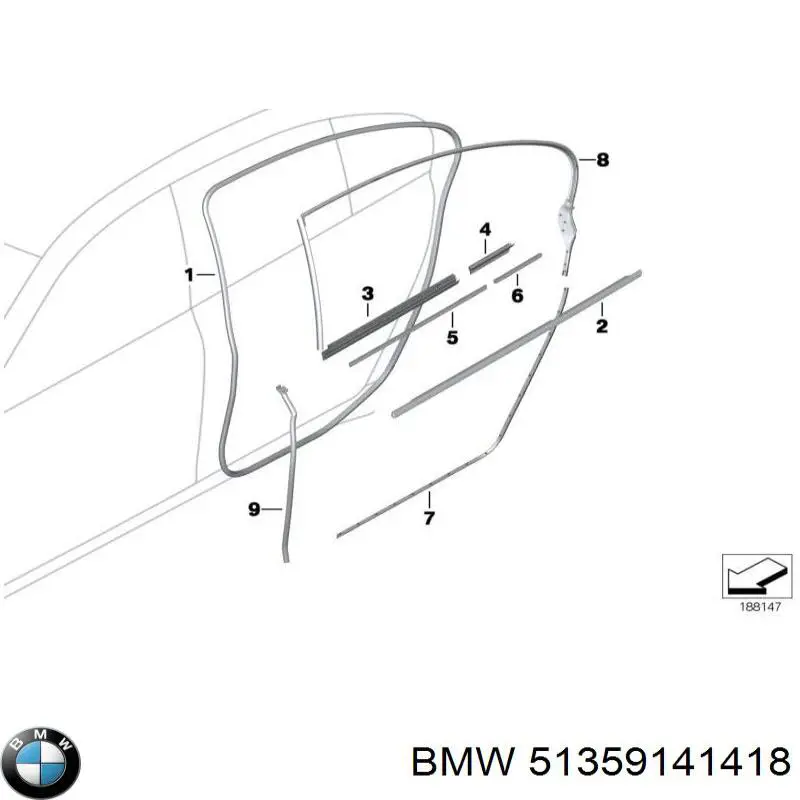 51359141418 BMW 