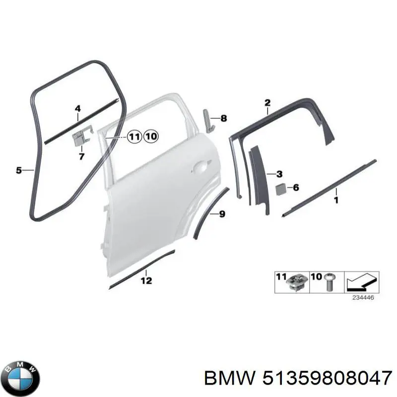 51359808047 BMW 
