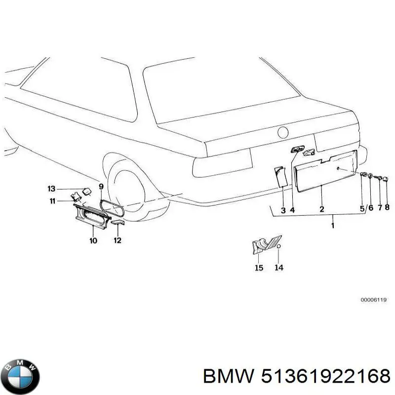 51361922168 BMW 