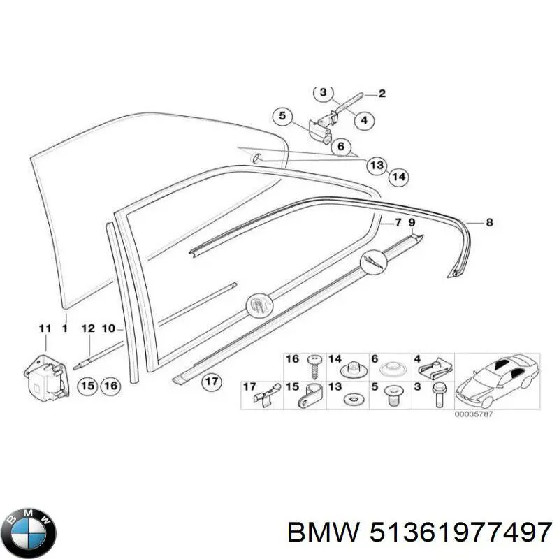  BMW 51361977497 ціна, від 196.48 USD
