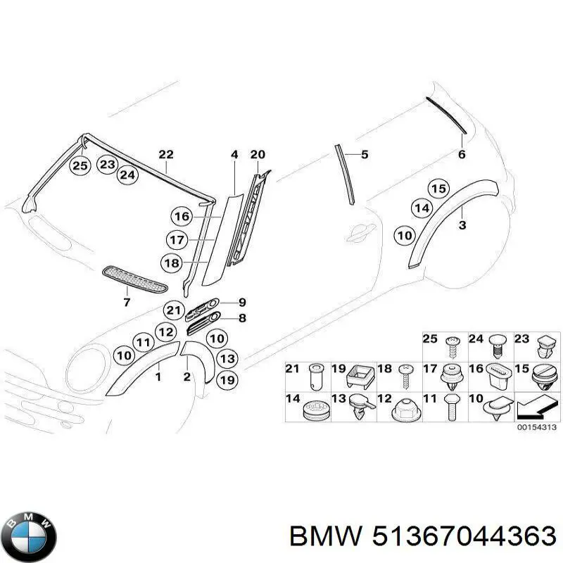 51367044363 BMW 