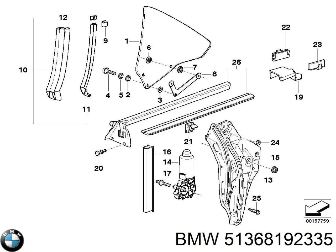 51368192335 BMW 