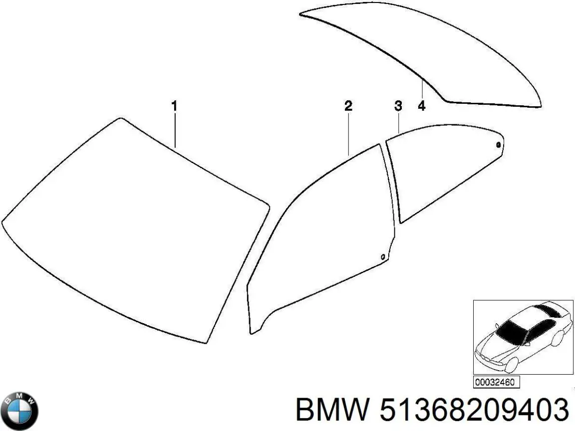 Купити 51368209403 BMW 