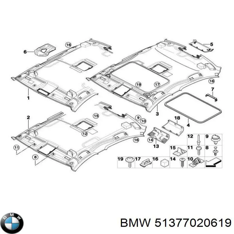  BMW 51377020619 ціна, від 24.69 USD