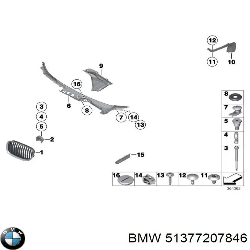 51377207846 BMW 