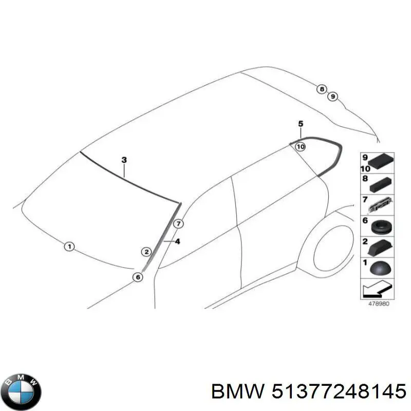 51377248145 BMW 