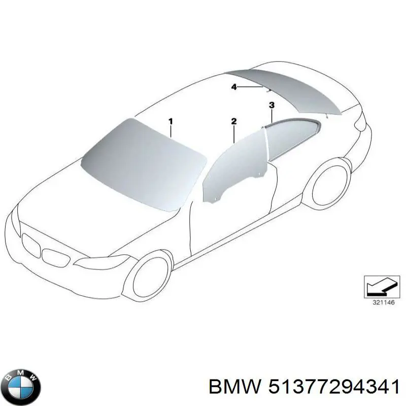 51377294341 BMW 