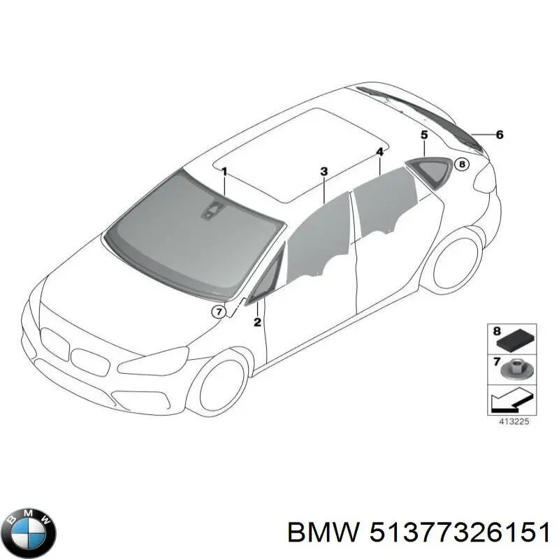  BMW 51377326151 ціна, від 318.59 USD