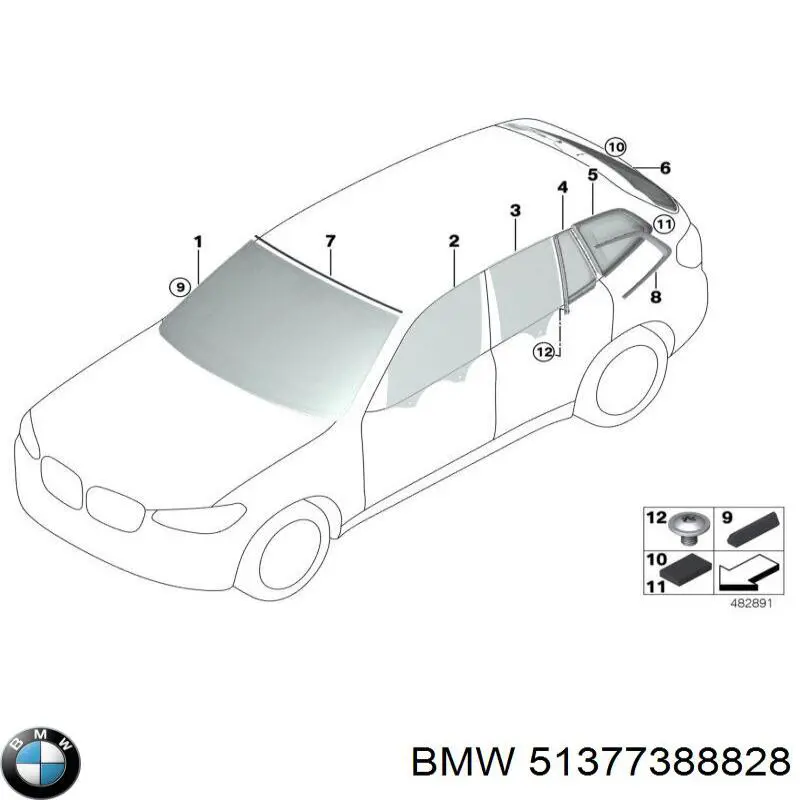 51377388828 BMW 