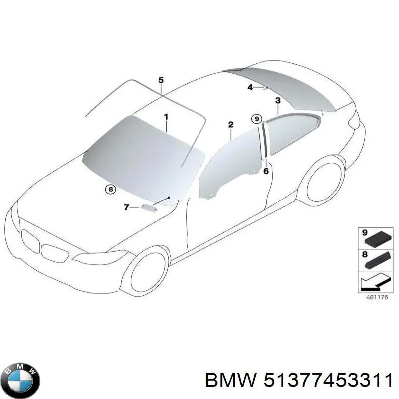  BMW 51377453311 ціна, від 31.33 USD