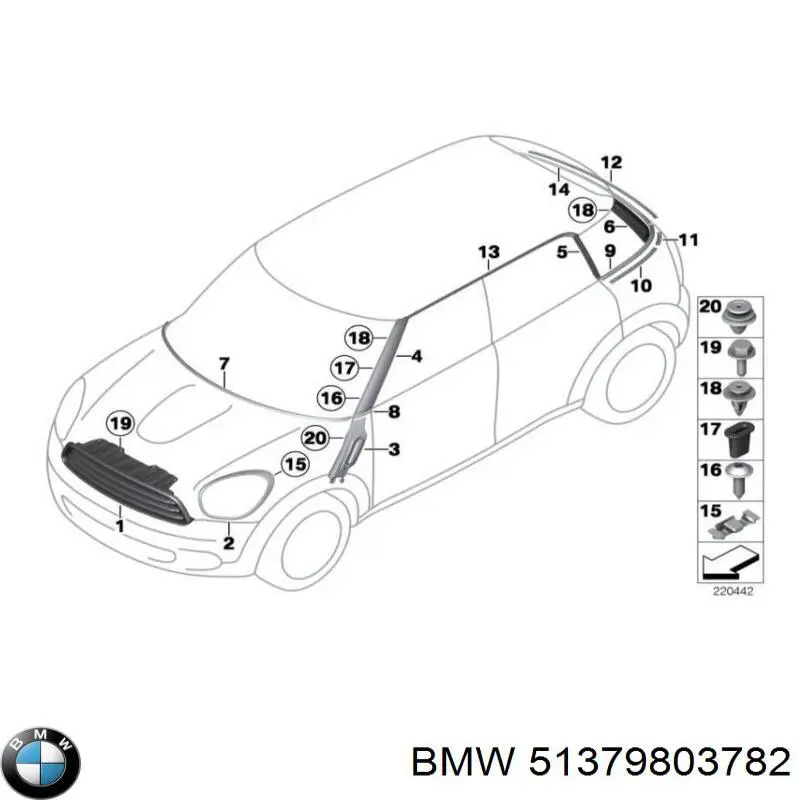 51379810472 BMW 