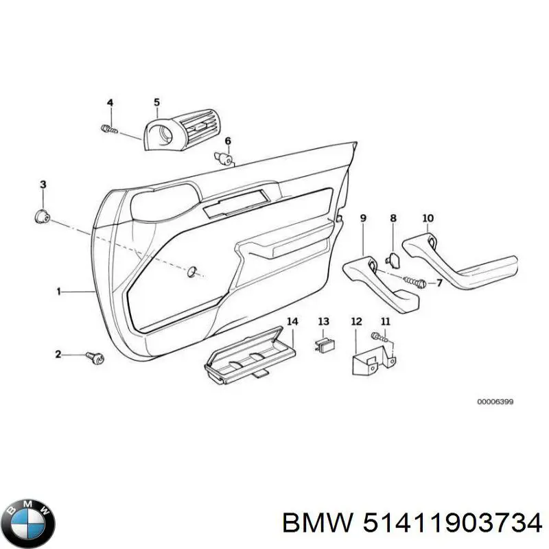 51411903734 BMW 