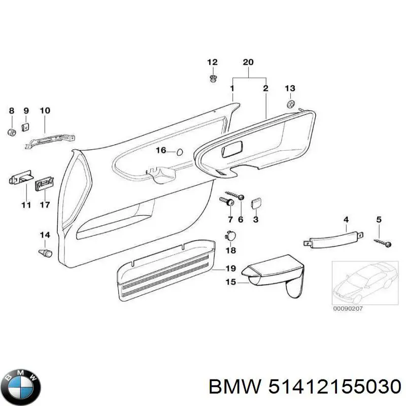 51412155030 BMW 