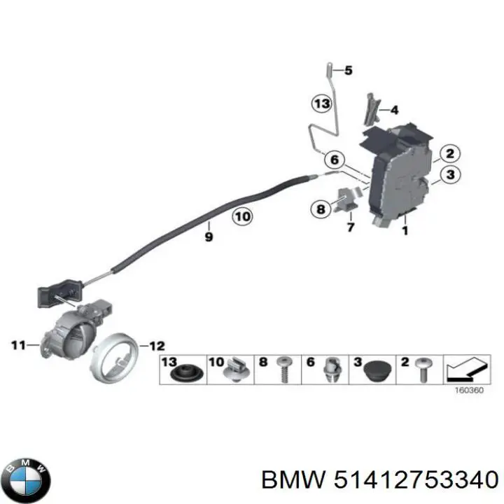 51412753340 BMW 