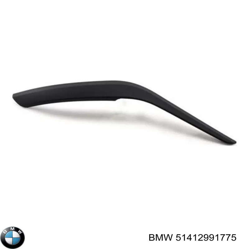 Облицювання внутрішньої ручки дверей, передньої, лівої BMW 51412991775 ціна, від 15.59 USD