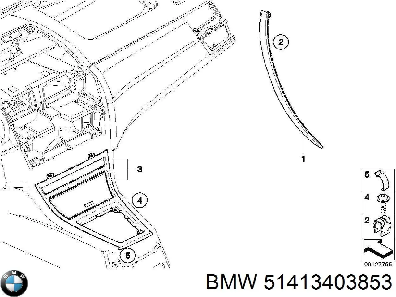 51413403853 BMW 