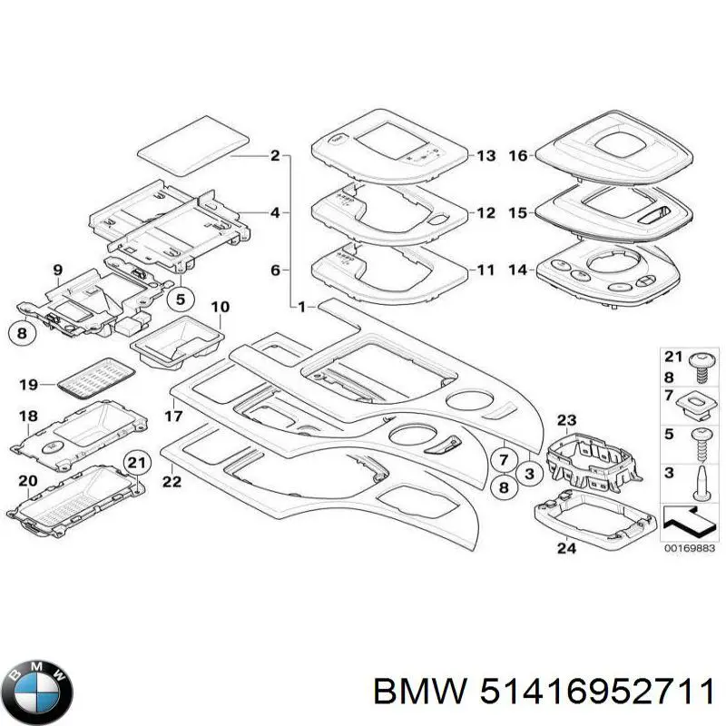 51416952711 BMW 