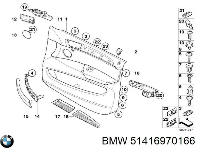 51416970166 BMW 