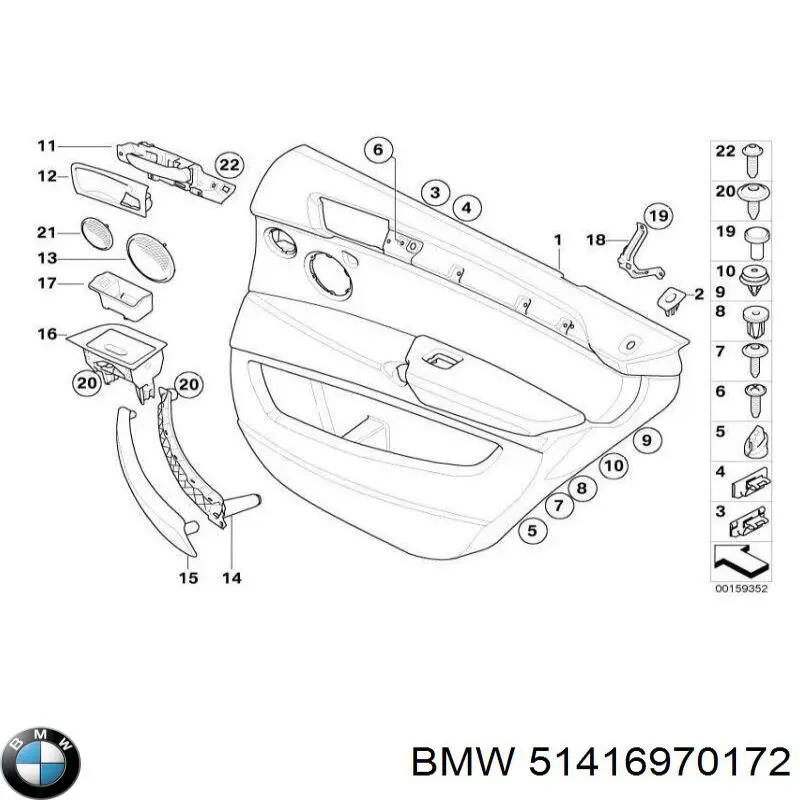 51416970172 BMW 
