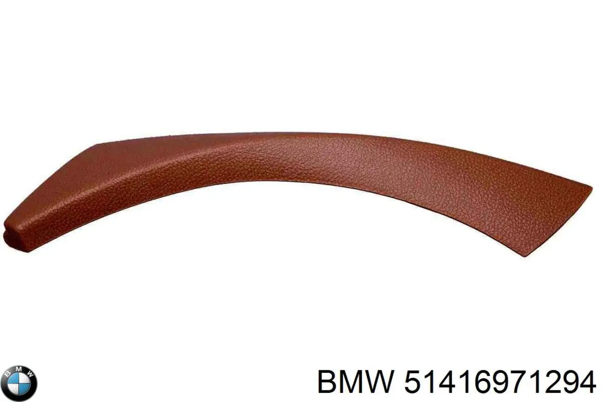 Облицювання внутрішньої ручки дверей, передньої, правої BMW 51416971294 ціна, від 16.58 USD