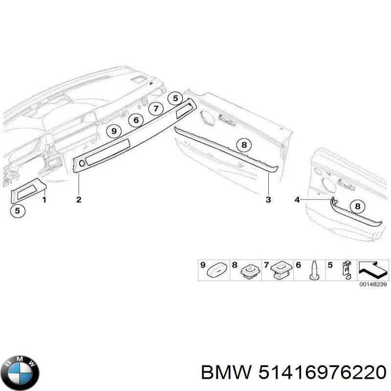  BMW 51416976220 ціна, від 4.15 USD