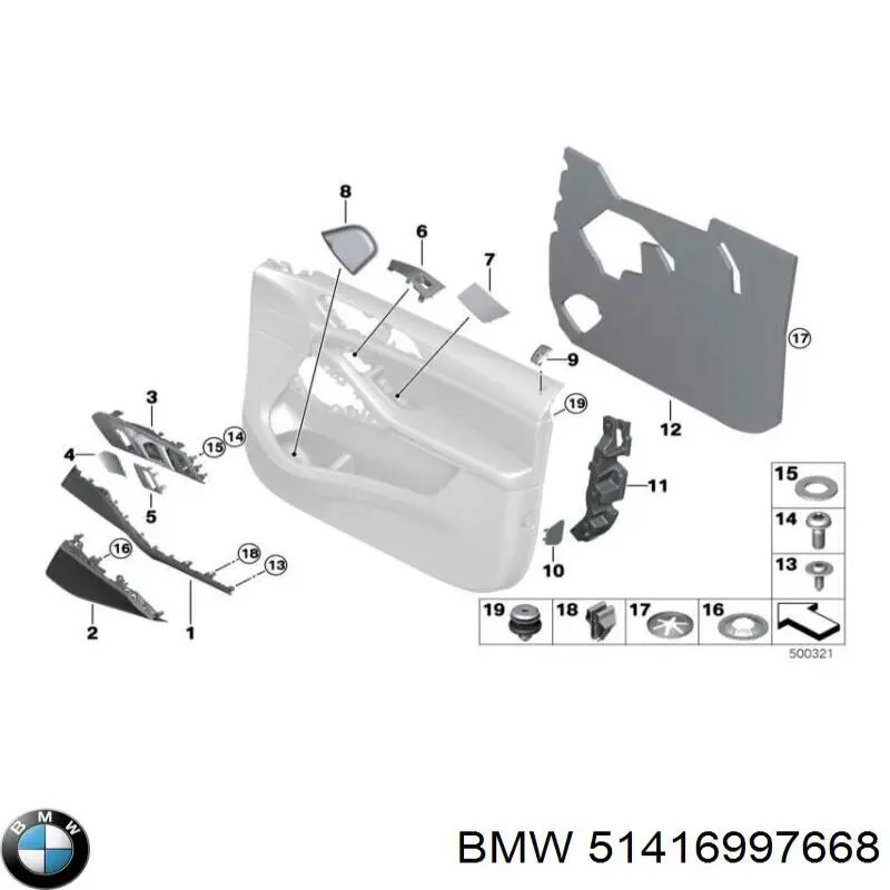 51416997668 BMW 