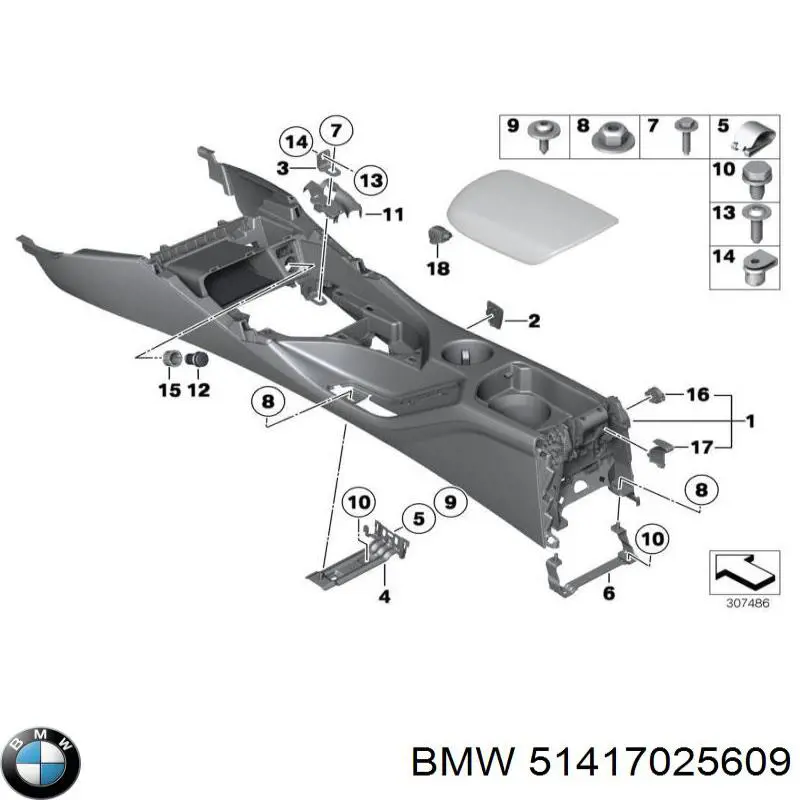  51417025609 BMW