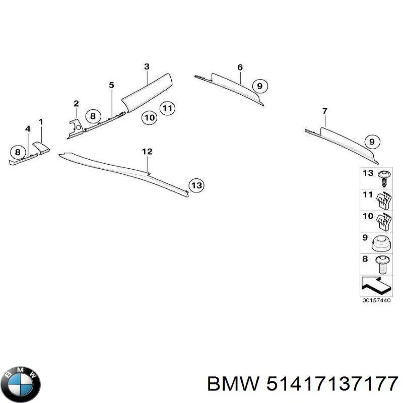  BMW 51417137177 ціна, від 22.15 USD