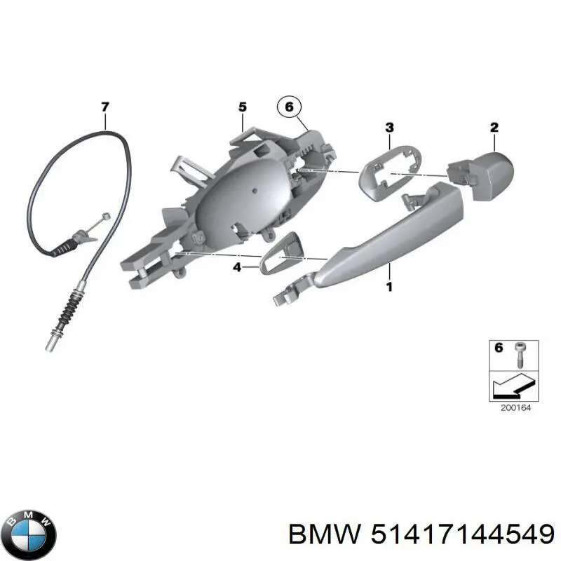  BMW 51417144549 ціна, від 11.29 USD