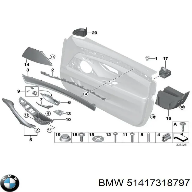  BMW 51417318797 ціна, від 11.15 USD