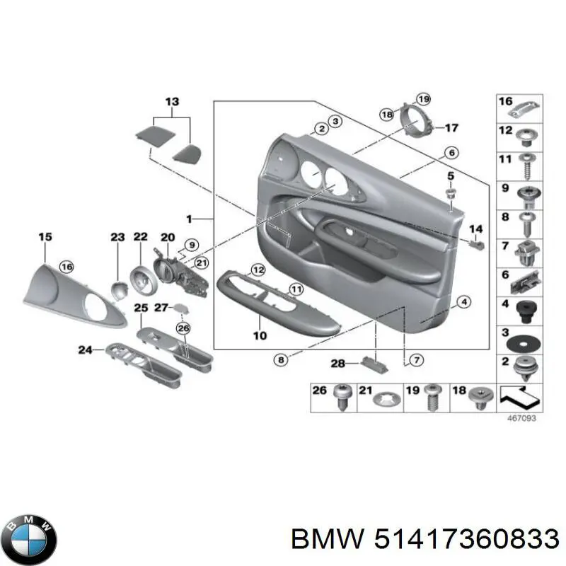  51417360833 BMW