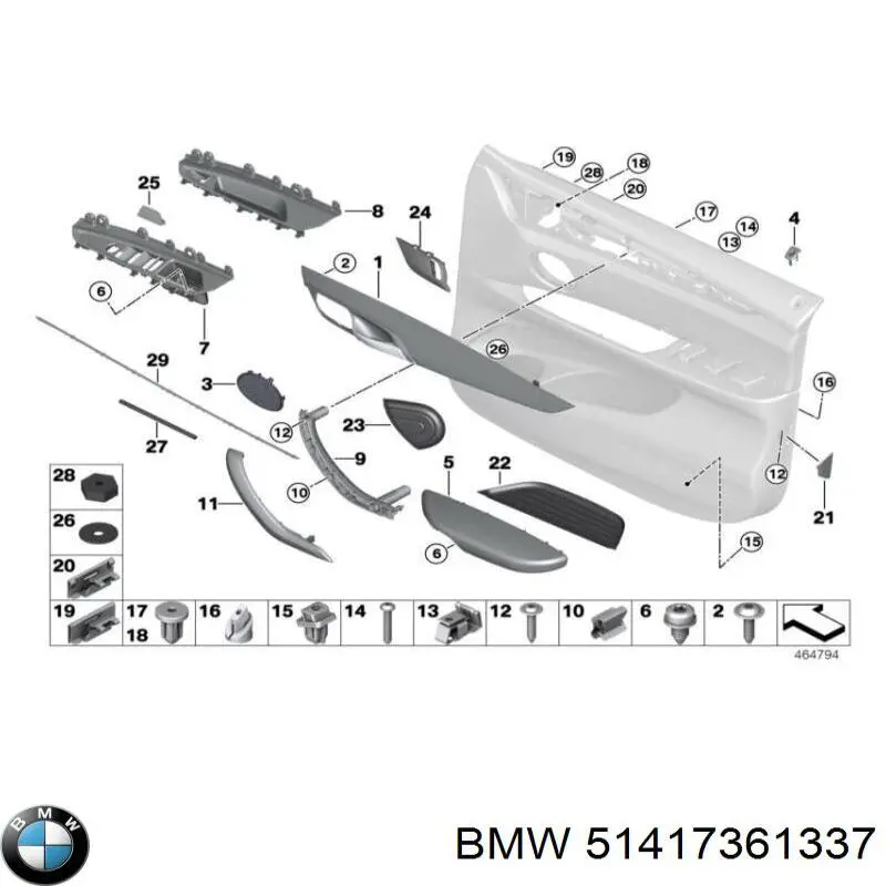  BMW 51417361337 ціна, від 88.66 USD