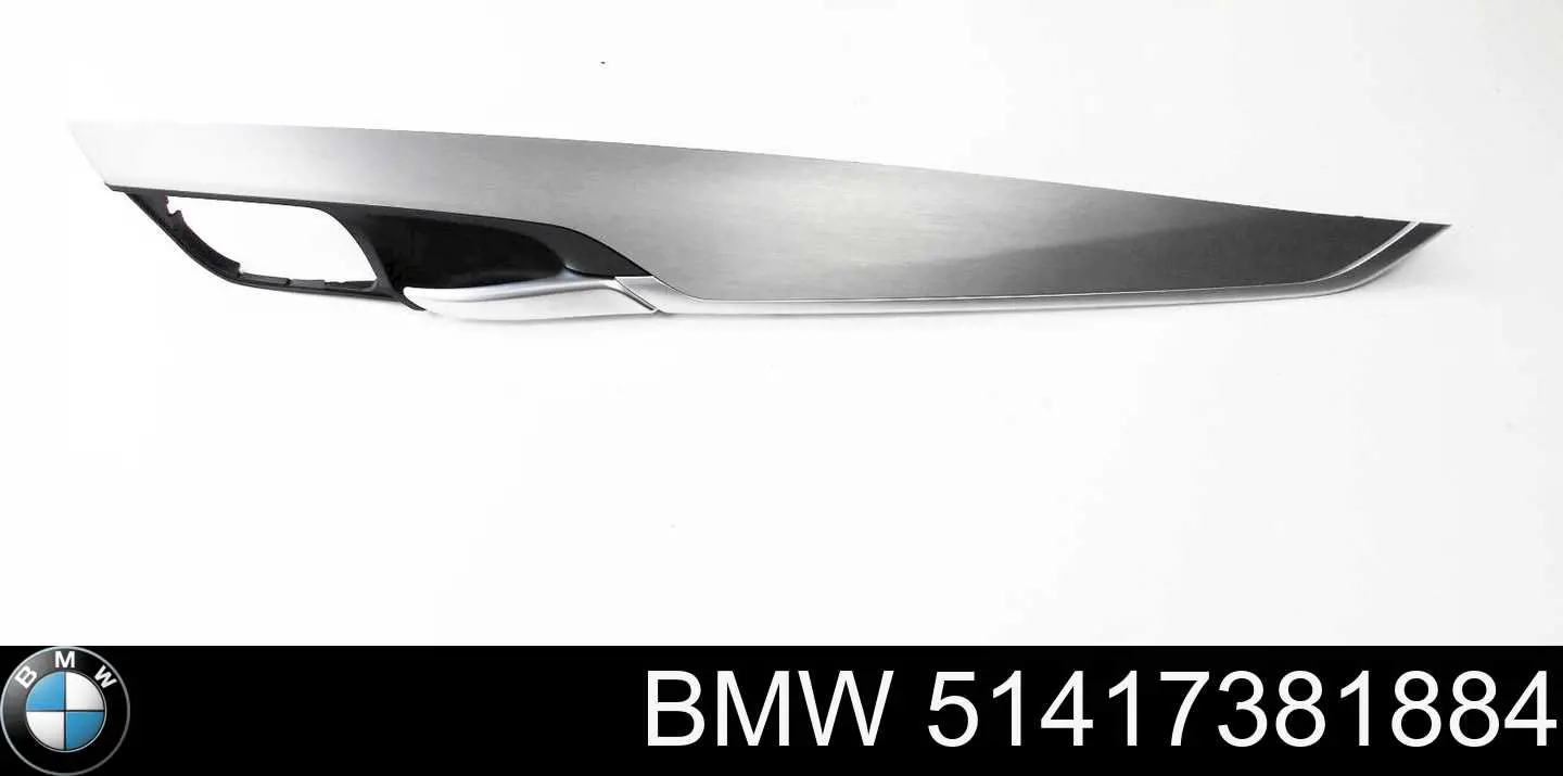Ручка передньої двері внутрішня права BMW 51417381884 ціна, від 49.40 USD