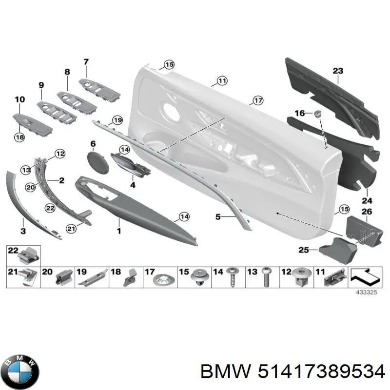  51417295768 BMW