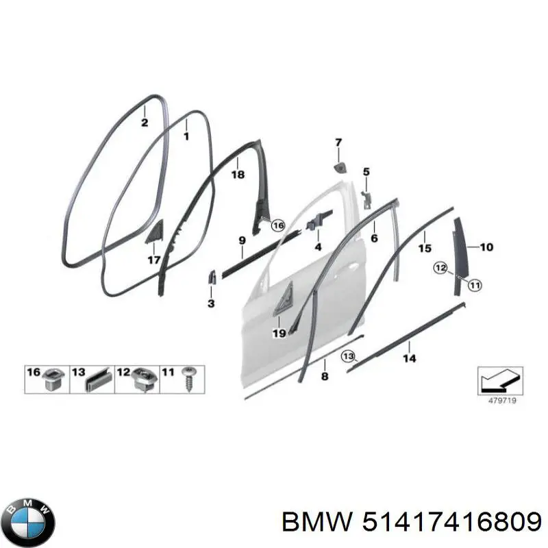  51417416809 BMW